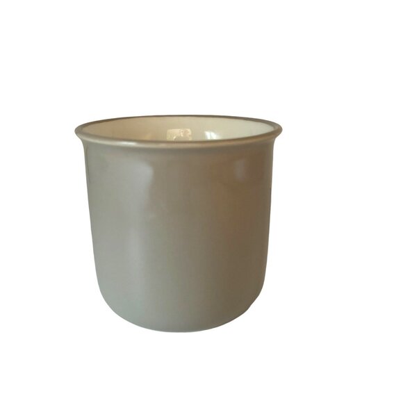 Sleigh Bell Bistro Noel Coffee Mug Coffee Tea Hot Choclate Ceramic Taupe Gray 12 - Picture 5 of 6